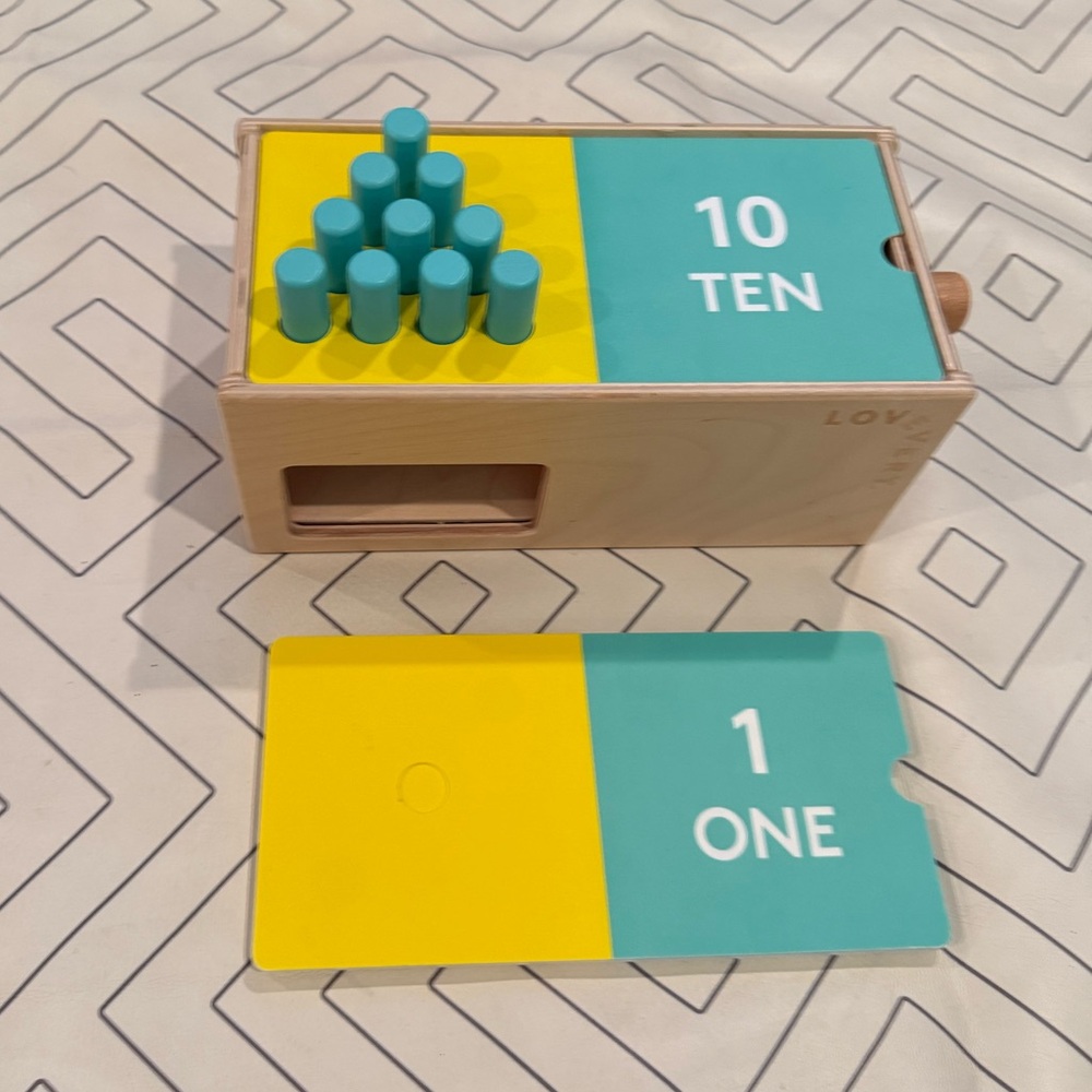 Lovevery Wooden Counting Box